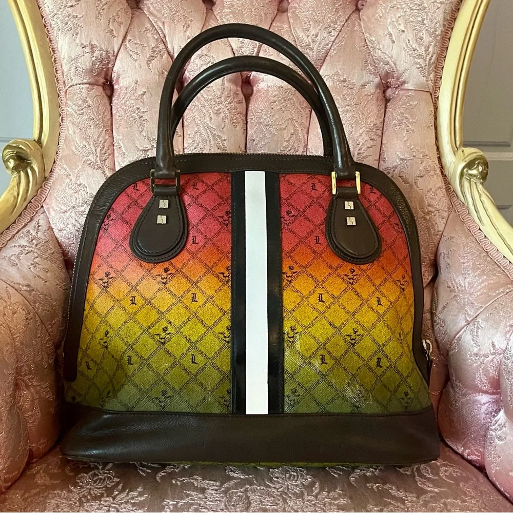 πππ Vintage L.A.M.B. Rasta Montego Bowler by Gwen Stefani - Picture 3 of 16